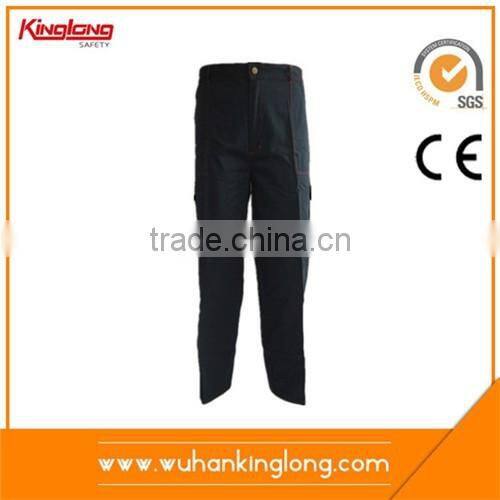 Men's Cotton Multi-Pockets Cargo Pants Outdoor Work Trousers