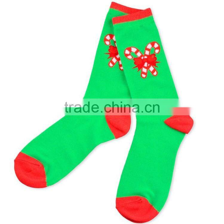 China factory merry christmas custom sublimation blank bulk wholesale socks