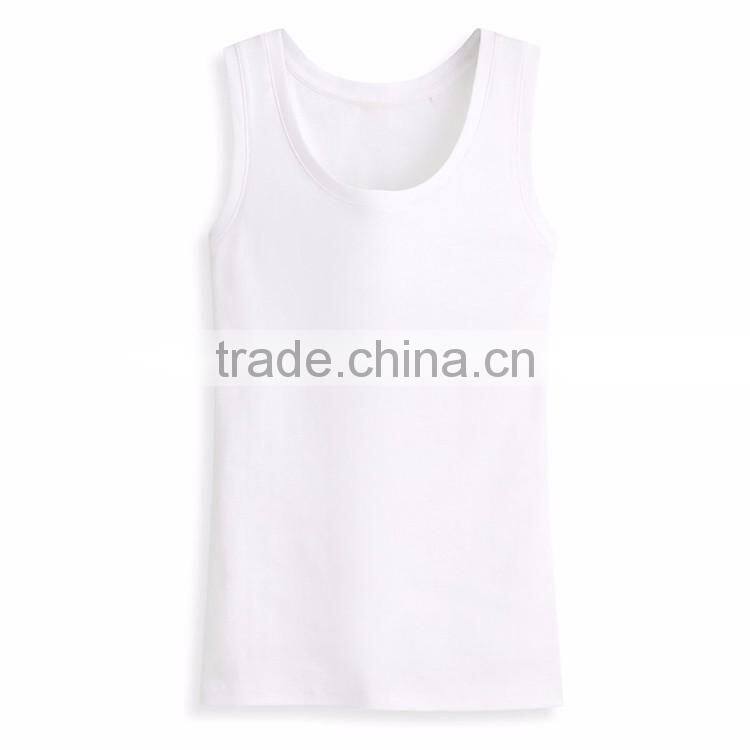 Bulk Latest Design Ladies Fitness 100 Cotton Wholesale Stringer Tank Top Women