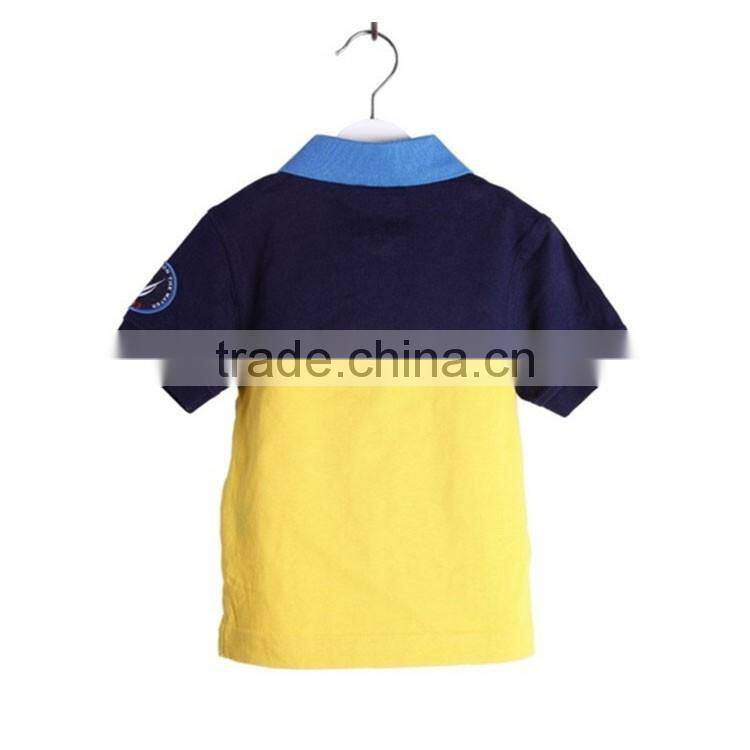 Top Quality Wholesale Custom-made Latest Dress Design Soft Textile Summer T-shirt for Boys