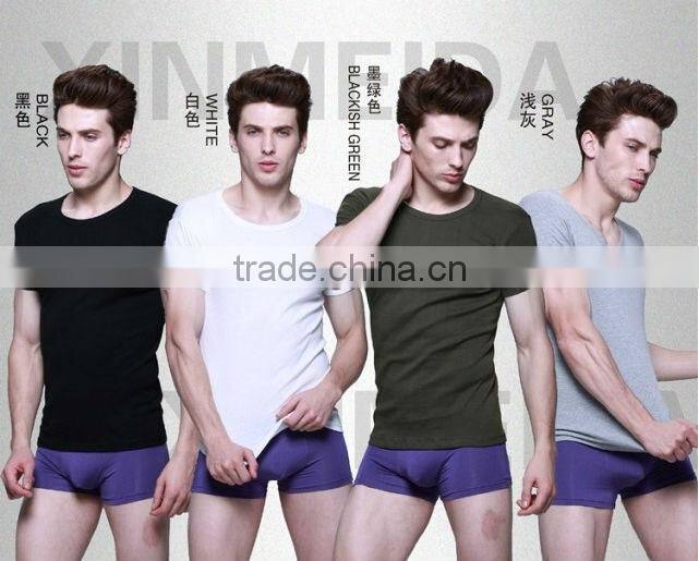 Factory Provide Seamless 65 Polyester 35 Cotton t Shirt