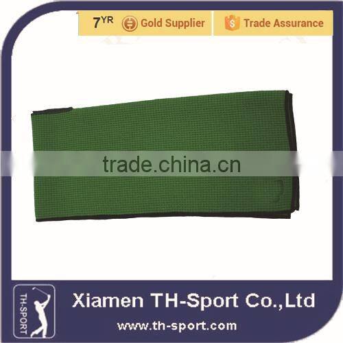 100% soft black microfiber waffle towel