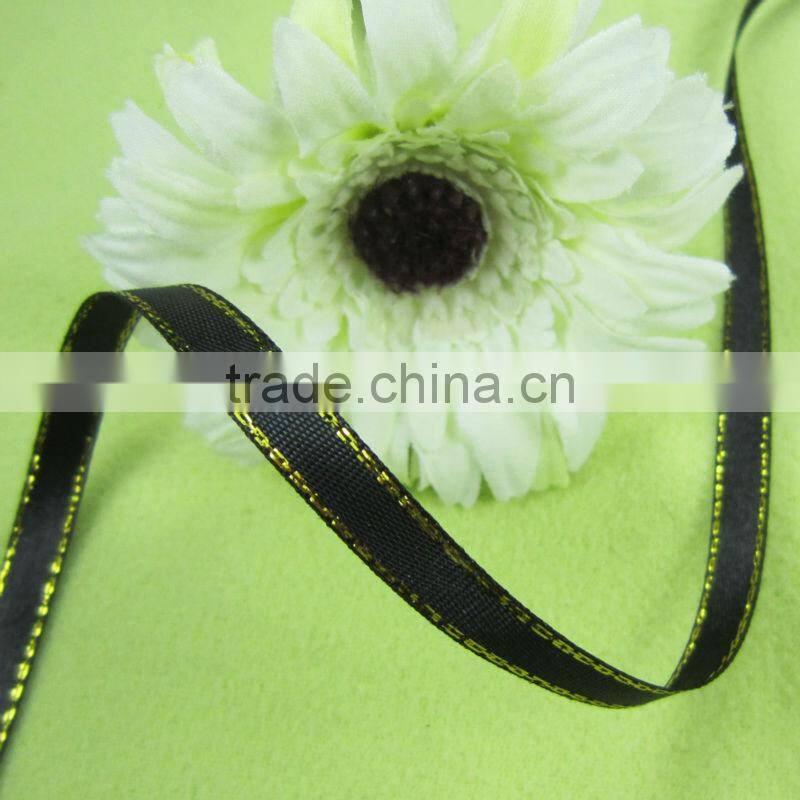 saddle stitched grosgrain ribbon