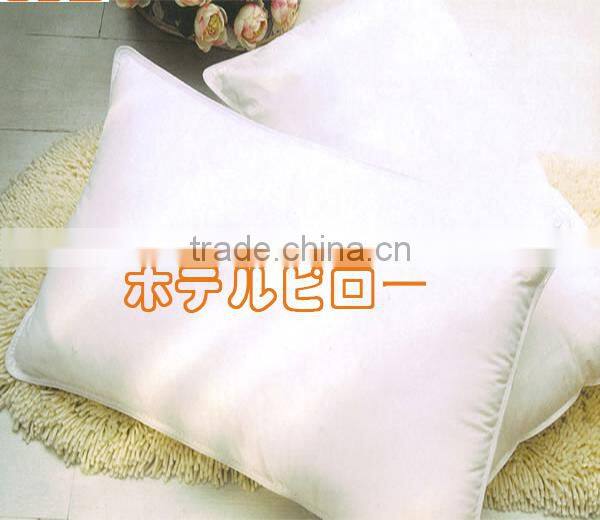 100% cotton 10% white goose down 90% feather hotel pillow