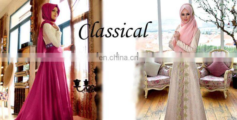 Round neckline rosie jacquard kebaya modern baju kurung