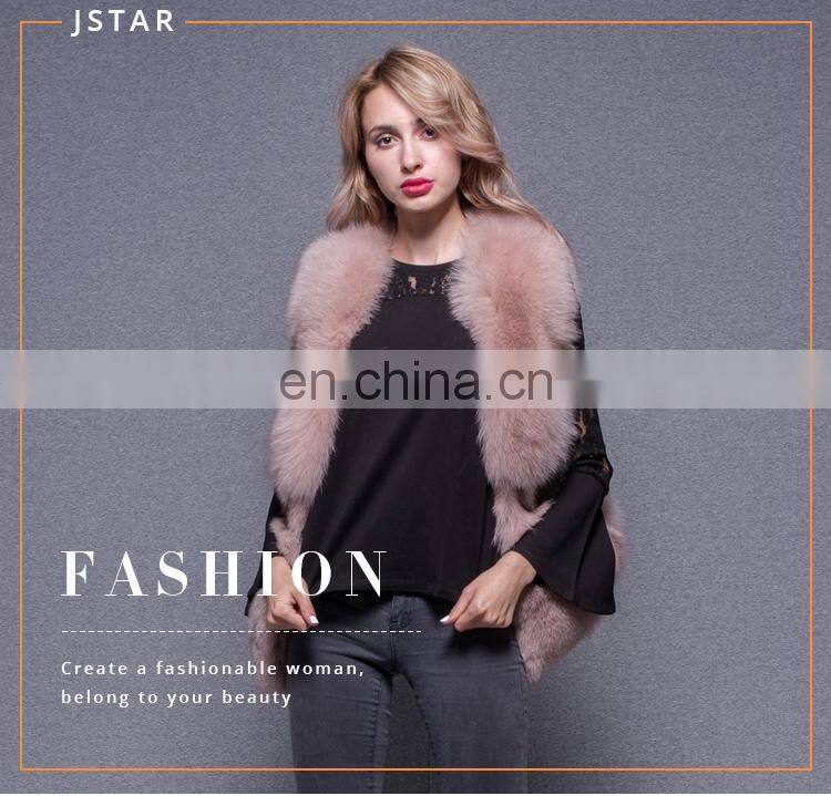 Women stylish Winter Fur Coats Short loose Fox Fur for Wholesale