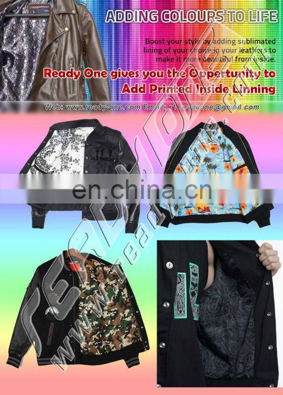 Red & white Varsity Jackets for man& women with embroidery