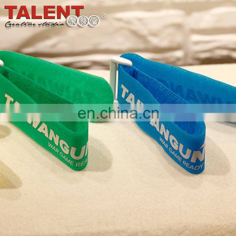 Custom Size printing brand logo hook loop for garment