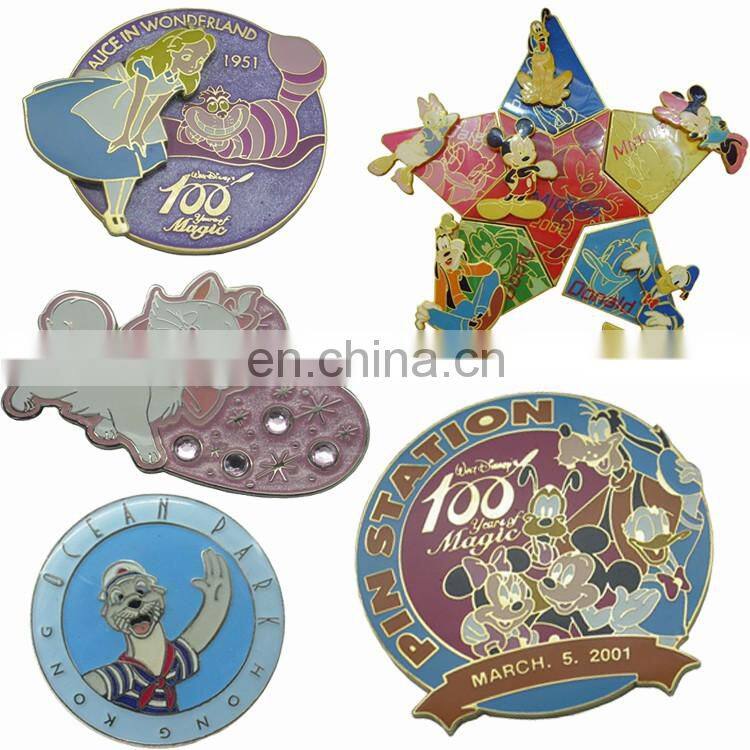 Customized name badge pin button with good quality and price for promotion