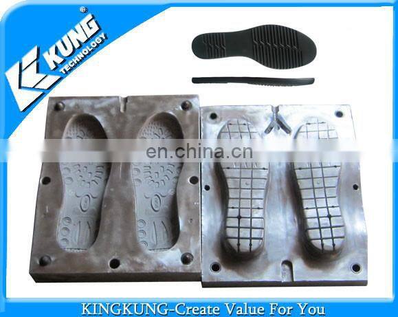 Good design PVC/TPR outsole mould suit for Italy machine