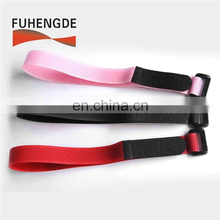 Free sample plastic buckle hook loop strap fastener