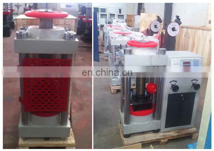 Cement block concrete compressive strength testing machine price