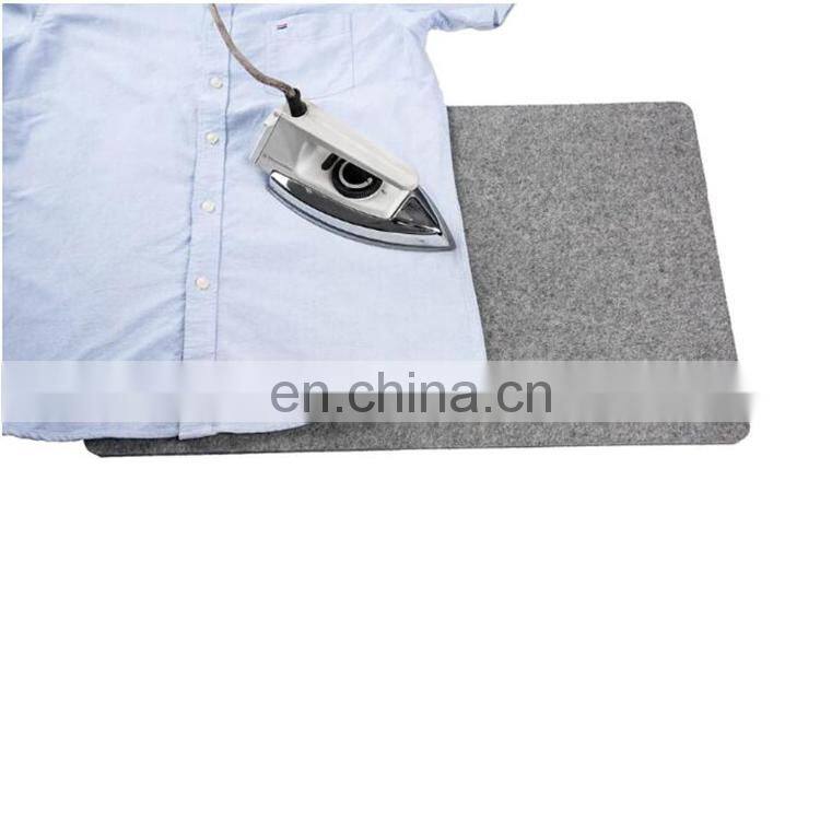 Heat resist ironing mat wool felt board