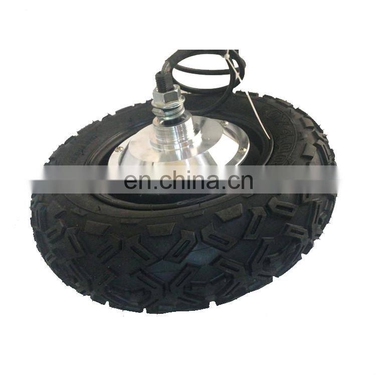 E-tech 10 inch DC brushless wheel motor gear hub motor for golf cart