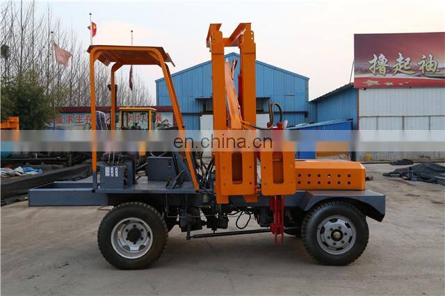 a frame piling rig ground screw piling drilling machine