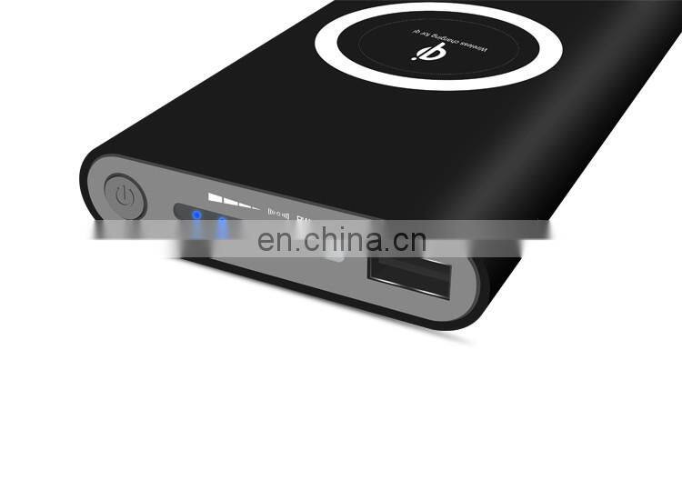 Wireless Powerbank 10000mah Fast Charging portable 20000 mAh Smart Wireless Solar Charger Powerbank