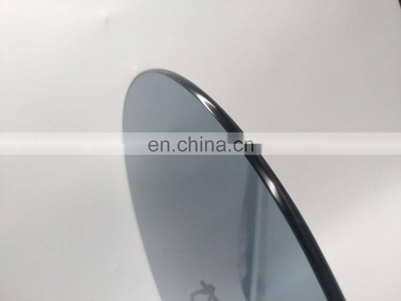 48" inch round tempered glass table top pencil edge 3/4 thickness for factory price
