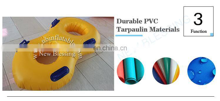 8 shaped double water ski tube inflatable floating ring