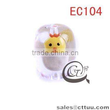 8mm colourful various shape glass cube beads EC104(DIY)