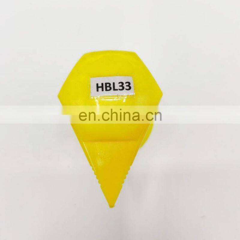33mm Loose dust cap adjustable plastic wheel nut indicators  HBL33 PP material