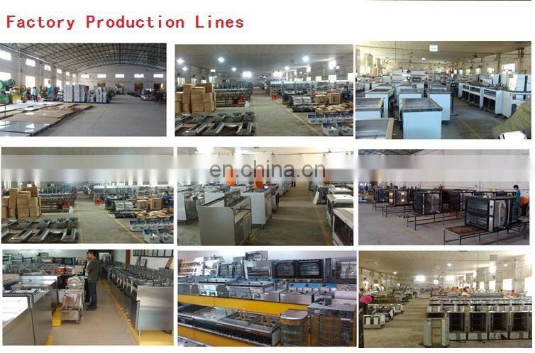 High Quality Industrial Stainless Steel gas lava stone grill with Cabinet