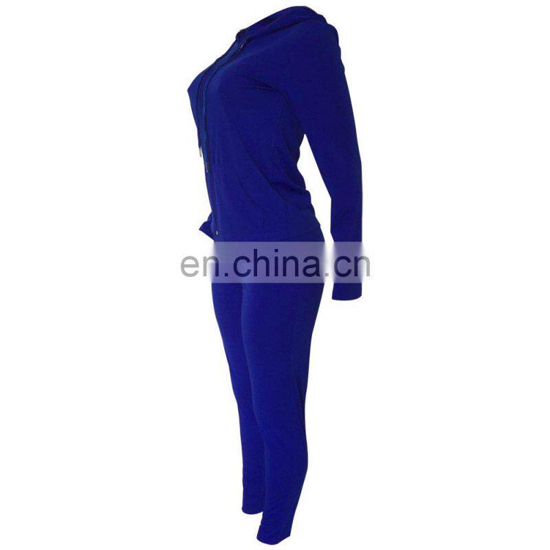 custom brand Women Jogger 2 Piece Pants Set Sweatsuit For Women 2021 Jogging Suit Tracksuit top+pants zipper coat