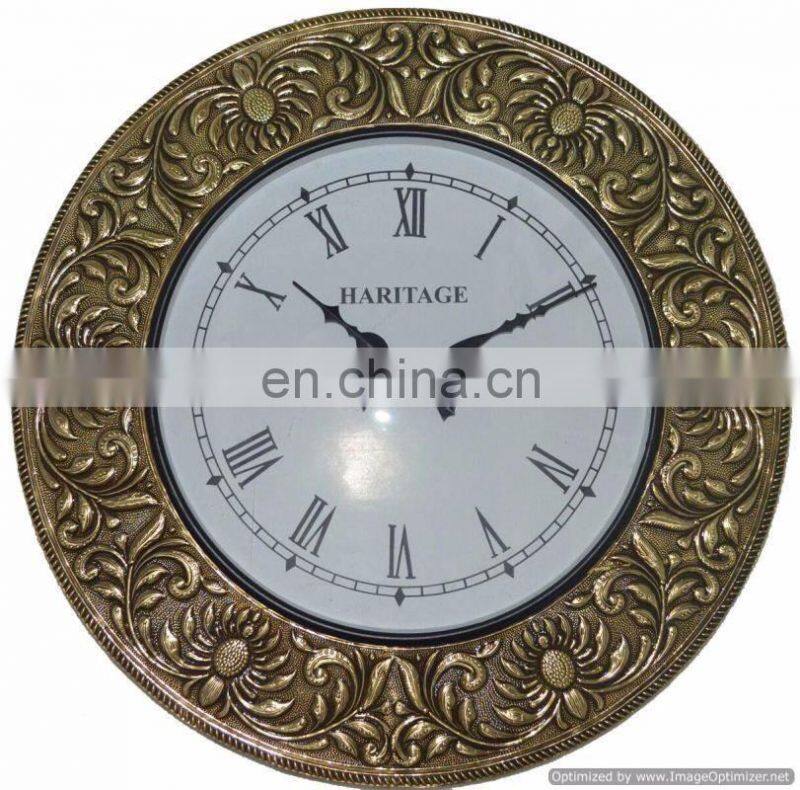 new modern design mosaic metal clock