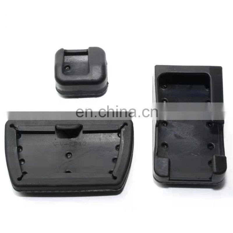 Car Accessories Metal Foot Pedal Pads Carbon Fiber Brake Accelerator Pedal Gas Brake Car Pedal Pad For Suziki Jimny