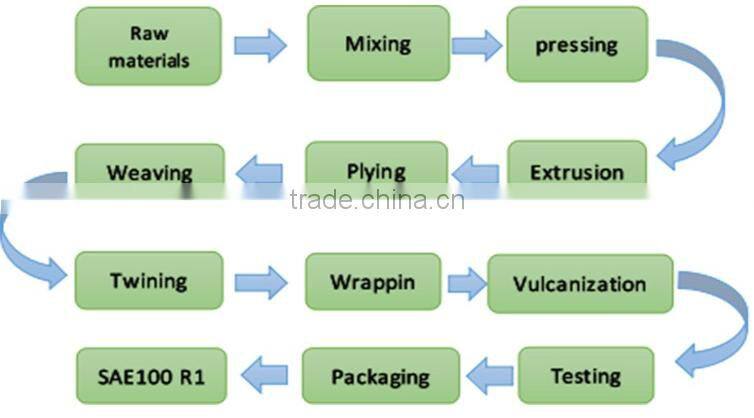Stainless Steel Wire Braided Flexible Hose