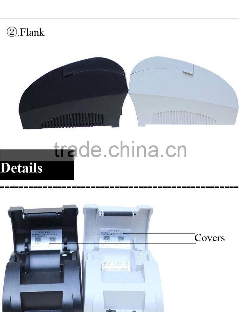 5890K cheap 58mm receipt supermarket 58mm printer a2 micro panel thermal printer barcode printer