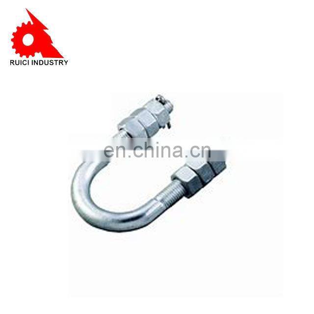 power pole line stainless steel rod clevis self-locking hook pins