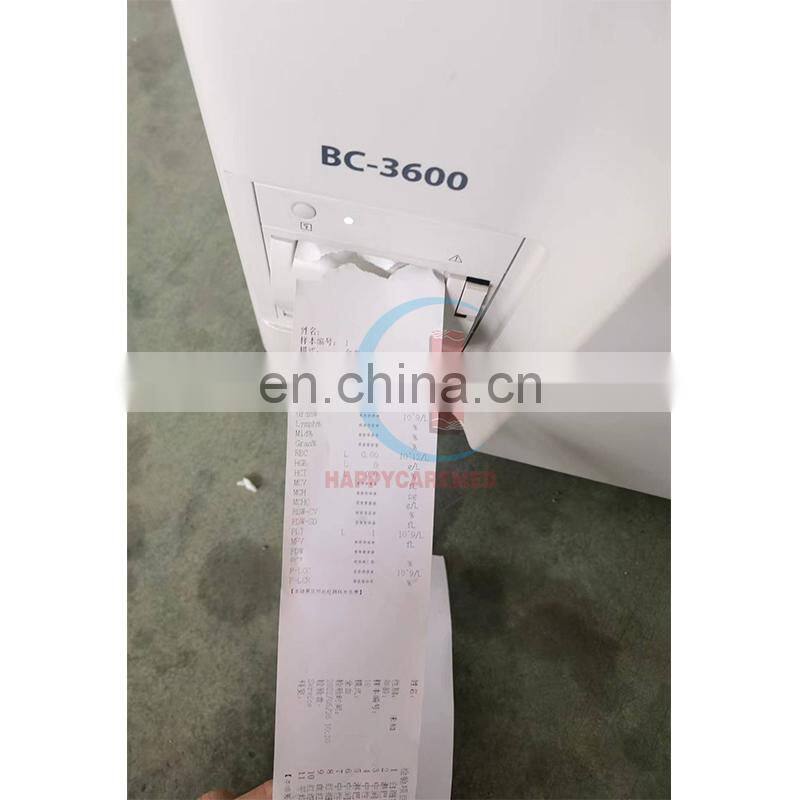 Mindray BC-3600 good condition 3 Part Differential Clinical Analytical Instruments Hematology machine
