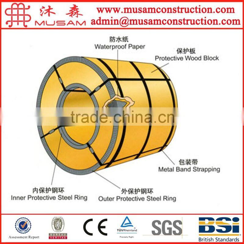 Big Spangle SGCC hot dip galvanized steel coil