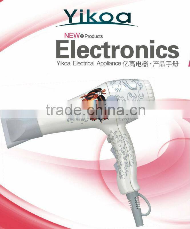 water transfer hot selling salon hair dryer