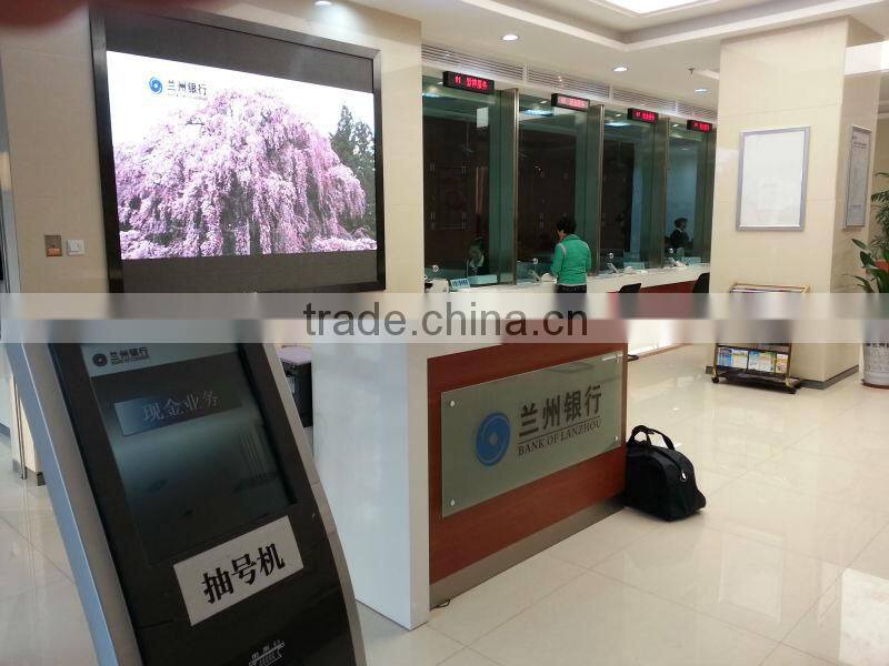 OEM 19''Banking wireless queue management system Thermal Ticket Dispenser