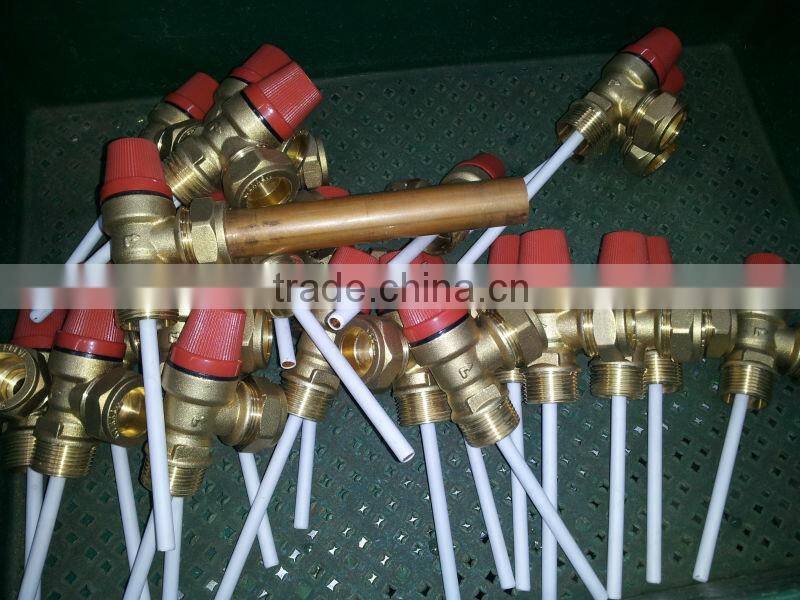 Temperature and pressure relief valve tp relief valve RMC with auxiliary relief device
