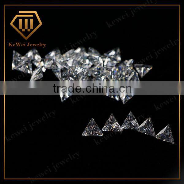 White cz gemstone 5*5mm or 6*6m excellent cubic zirconia