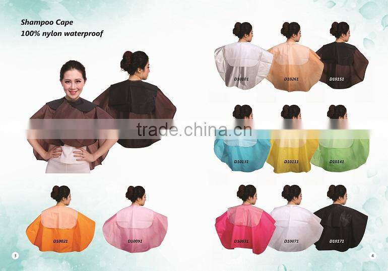 B10082 Good Quality Wholesale Crinkle Nylon Hairdresser Barber Shirt