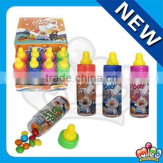 Love Bottle colorful puffing chocolate