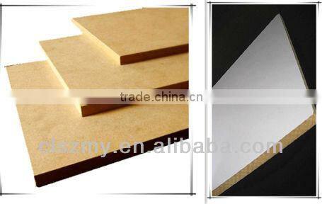 1220*2440mm melamine MDF with special size