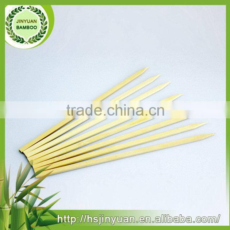Environment friendly crazy Selling well polished flat bamboo skewers