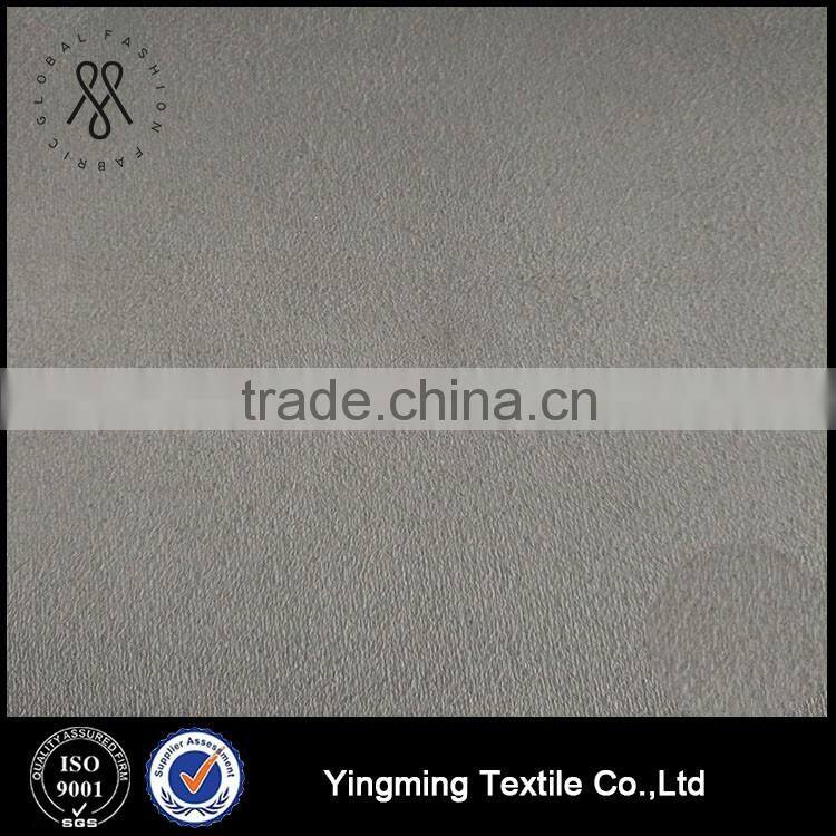 Satin Faux Suede for Garment