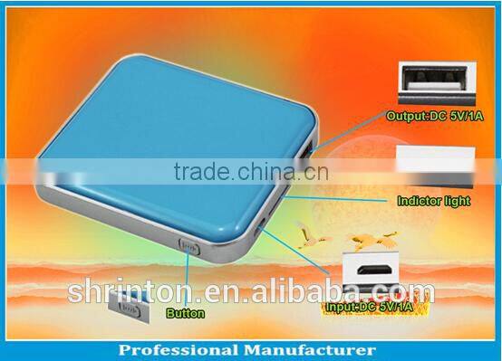 wholesale Portable power bank charger 2600-5000mah