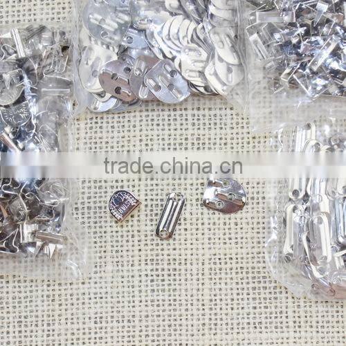 Buttons snap fasteners metal trousers hook