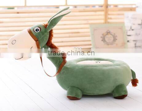 Plush Donkey Sofa/animal plush sofa/donkey shape plush sofa