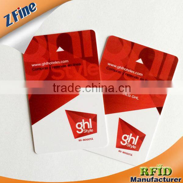 t5577 pantong color printing hotel card
