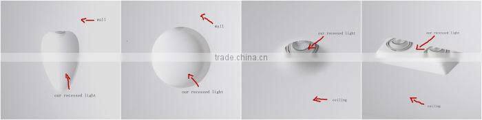 Decorative Gypsum Plaster Gesso And Glass Fabre ceiling lights