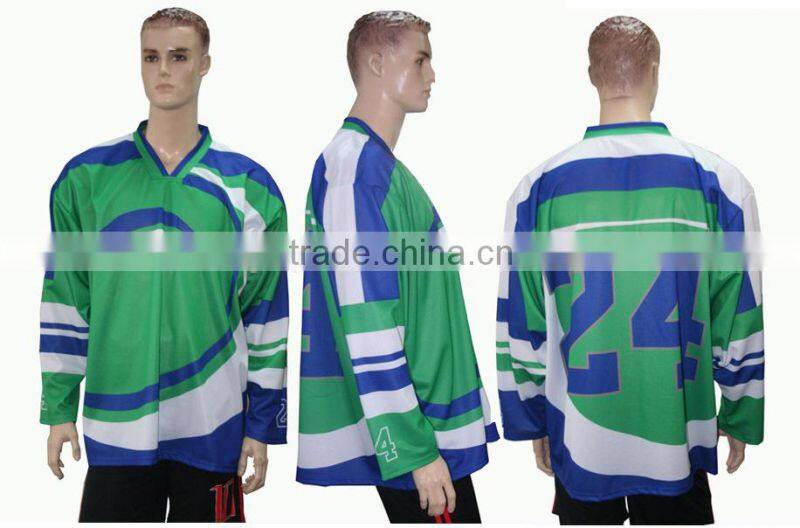 custom sublimation ice hockey wear for team ice hockey