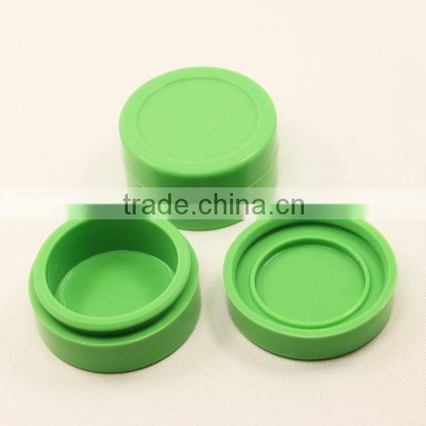 22ml non-stick silicone jars dab wax vaporizer oil container