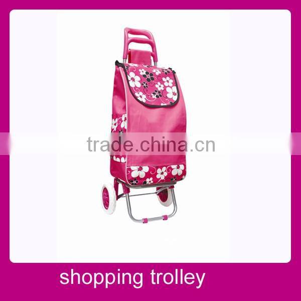 Folding shopping trolley, shopping trolley cart, travel luggage cart